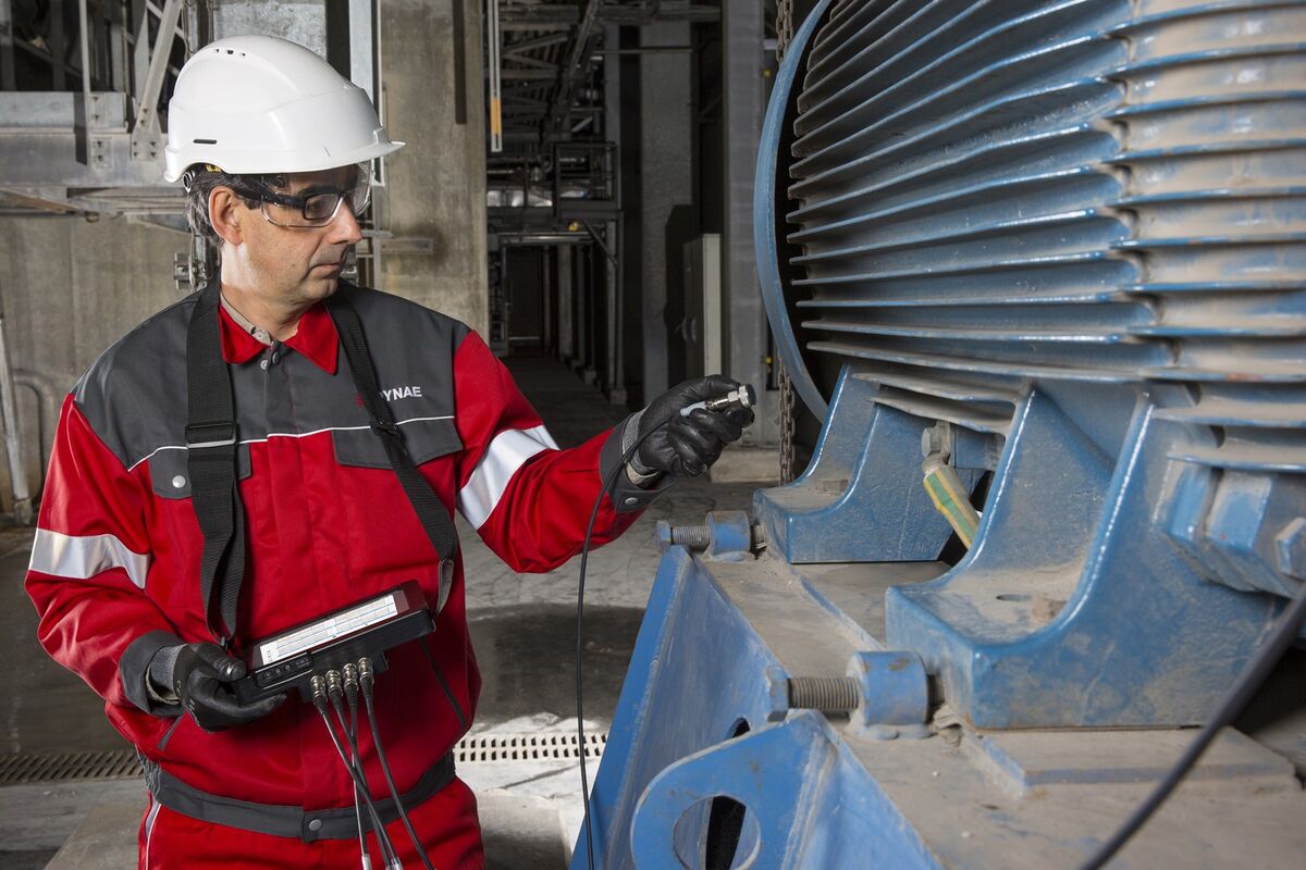 Intervention analyse vibratoire sur moteur industriel